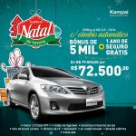 Curta o Natal de Toyota