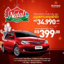 Curta o Natal de Toyota